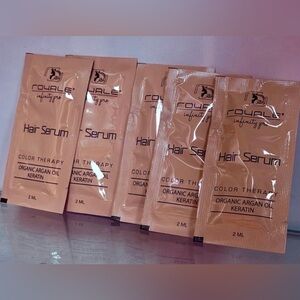 Royale Argan & Keratin Hair Serum Travel Packs (5)  retails $150